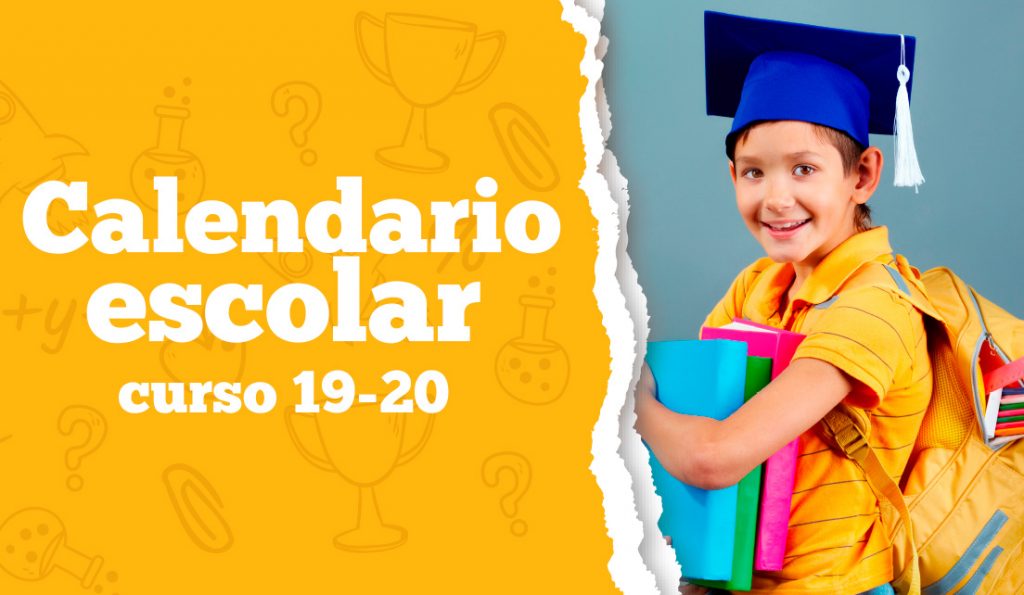 Calendario escolar curso 2019-2020